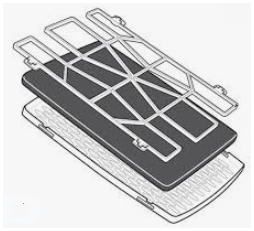 Illustration av fläktfilter